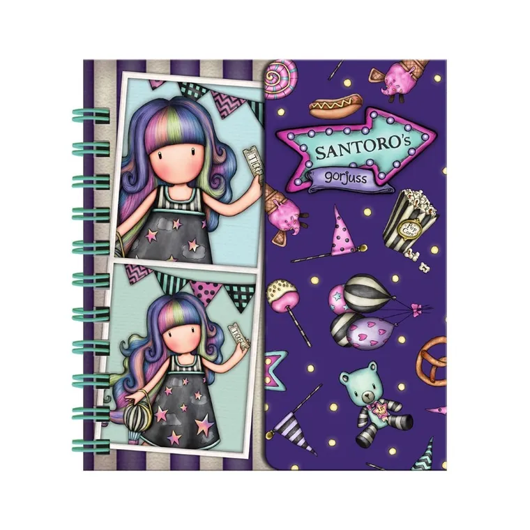 Gorjuss, Fairground, Up and away, notes do nauki słówek, 1 szt.