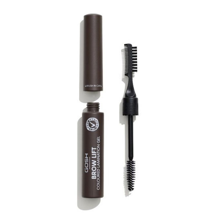 Gosh, Brow Lift, żel do laminacji brwi, 002 Dark Brown, 6 ml