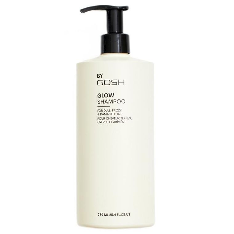 Gosh, Glow, szampon wzmacniający blask włosów, 750 ml