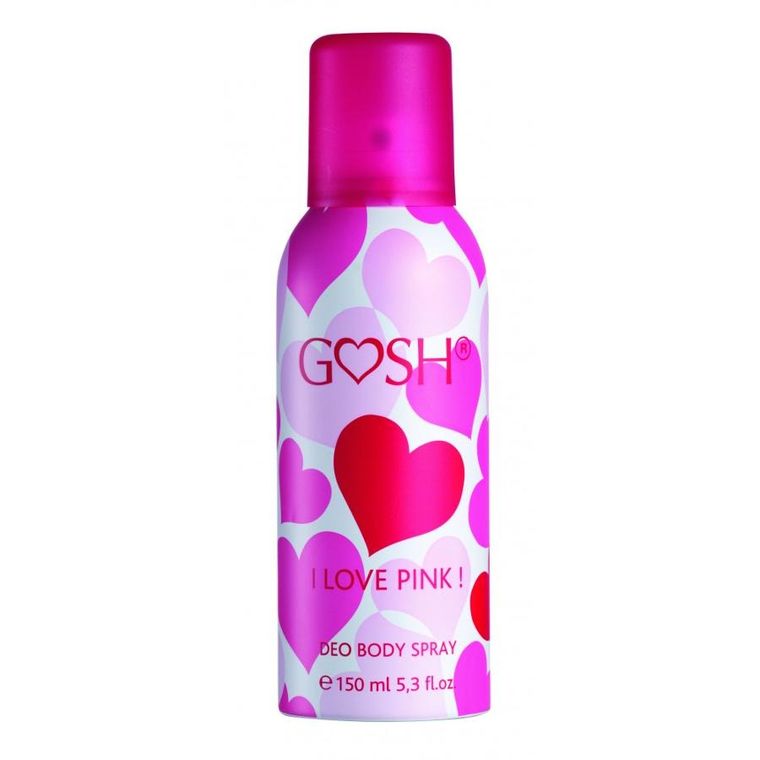 Gosh, I Love Pink!, dezodorant, spray, 150 ml