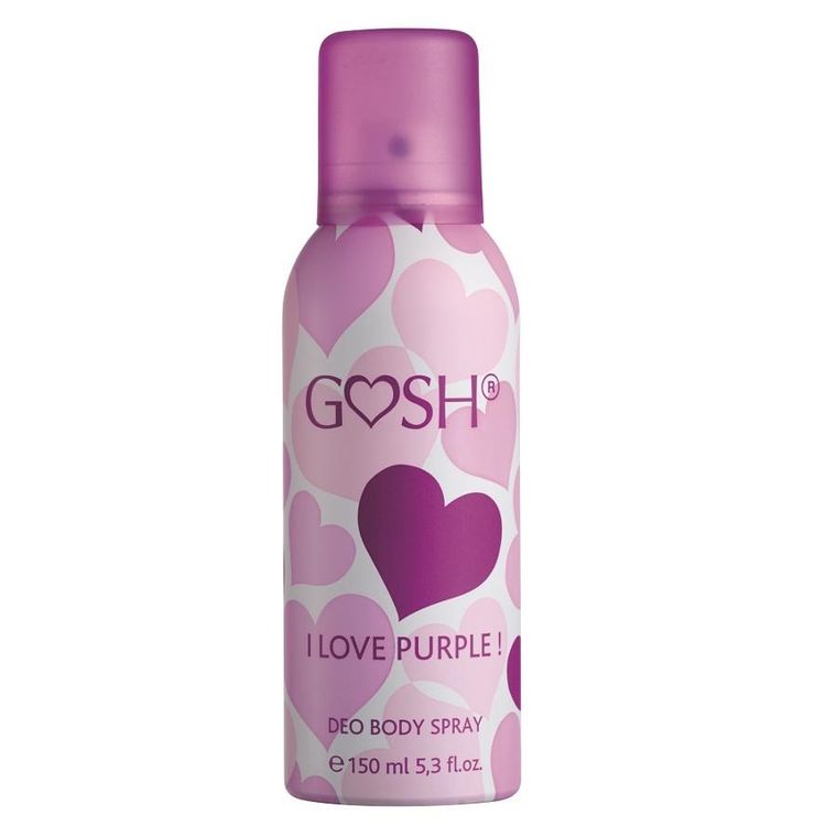 Gosh, I Love Purple!, dezodorant, spray, 150 ml