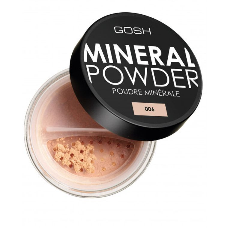 Gosh, Mineral Powder, puder mineralny, 006 Honey, 8g