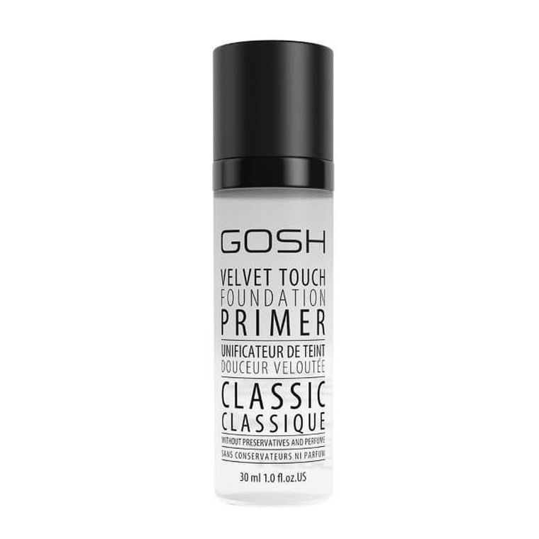 Gosh, Velvet Touch Foundation Primer, baza pod makijaż, 30 ml