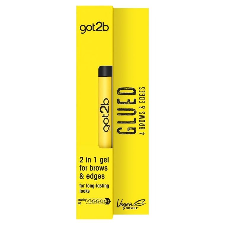 Got2B, Glued 4 Brows & Edges, żel 2w1 do brwi i włosów, 16 ml