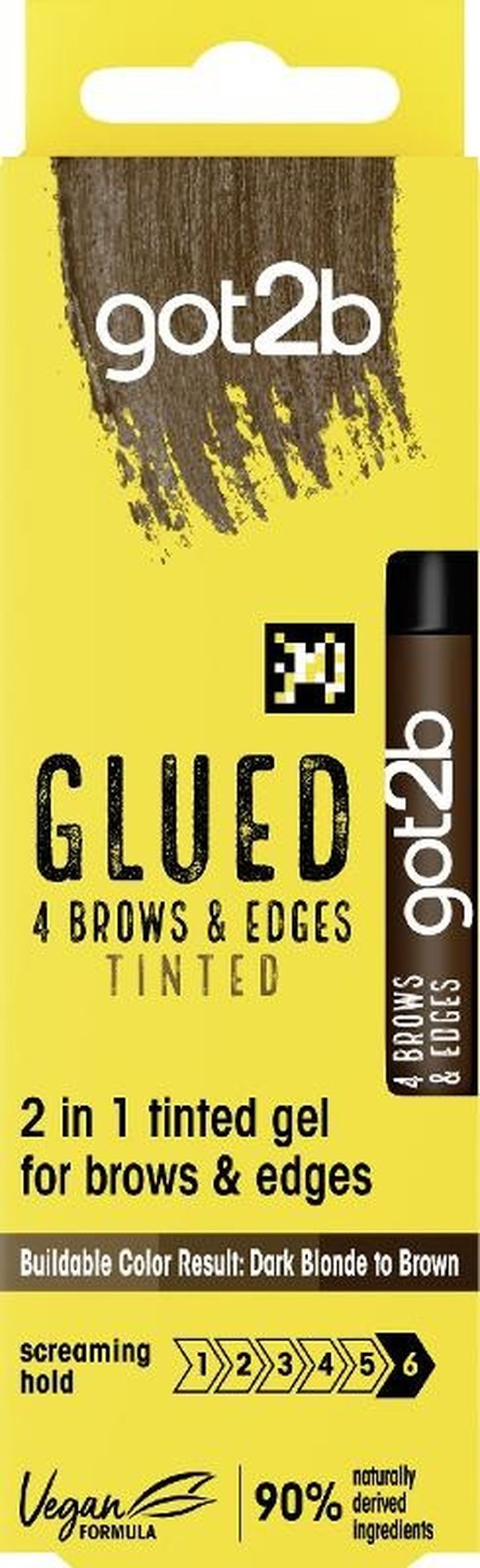 Got2b, Glued 4brows, żel do brwi, 16 ml