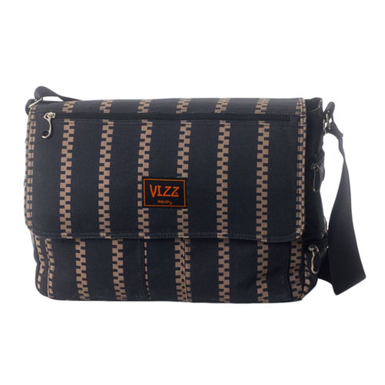 GR8X, torba do wózka Vizz Messenger, canvas jasny