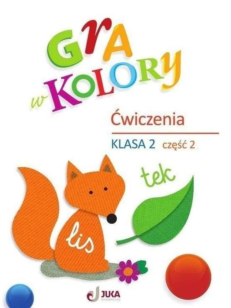 Gra w kolory SP 2 Ćwiczenia. Część 2 + zakładka