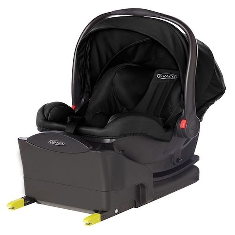 Graco, Snugride I-Size, fotelik samochodowy, 0-13 kg, Mindight Black