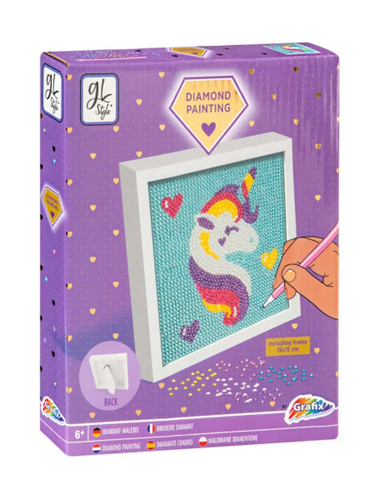 Grafix, Jednorożec, mozaika diamentowa