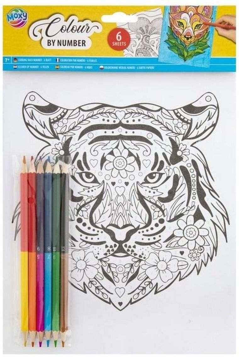 Grafix, kolorowanie po numerach, Zwierzęta