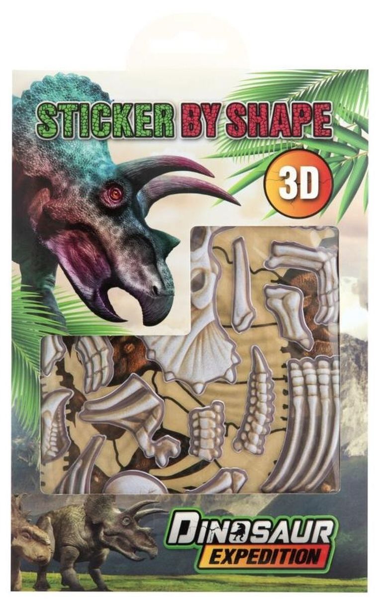 Grafix, naklejki 3D, Triceratops