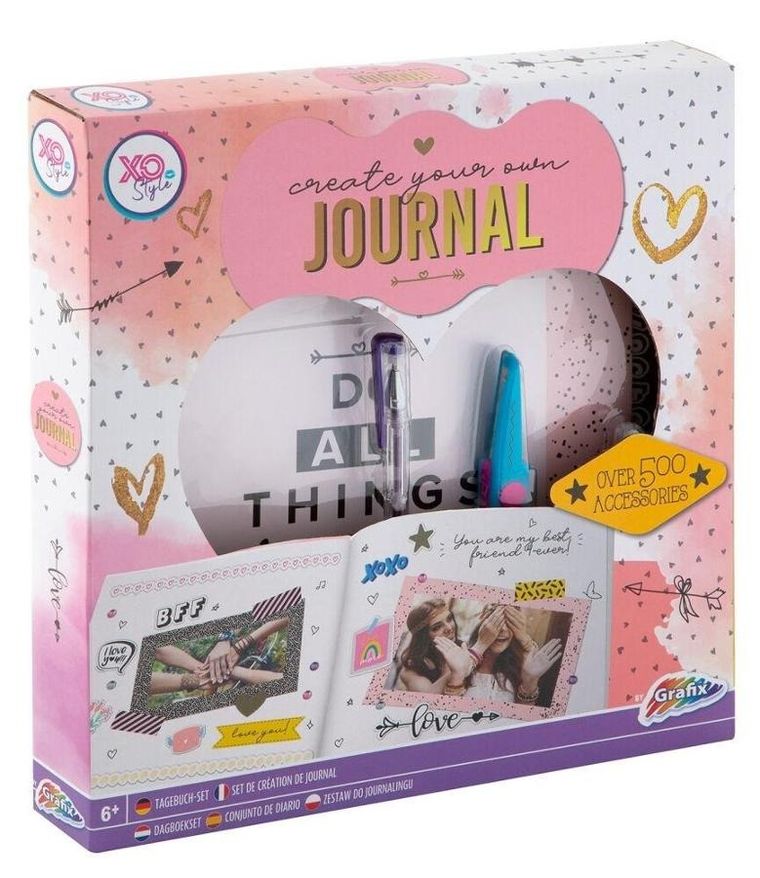 Grafix, stwórz własny pamiętnik, zestaw kreatywny