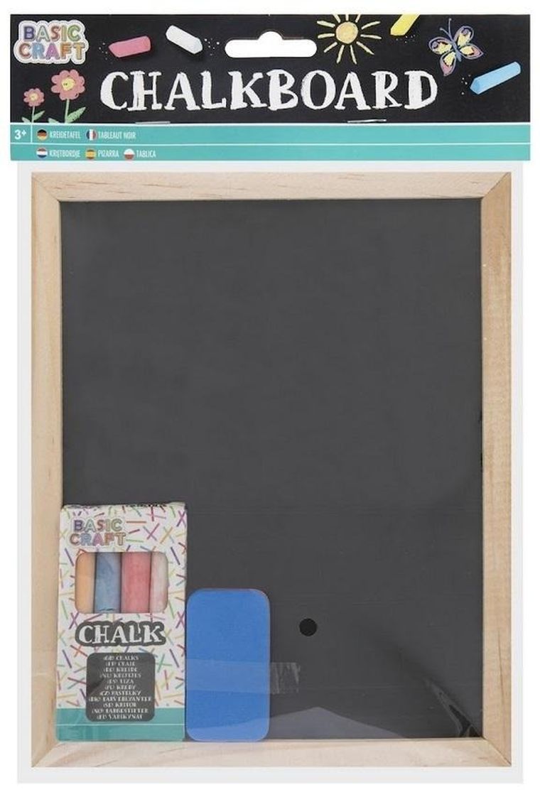 Grafix, tablica kredowa z akcesoriami, 20-16 cm