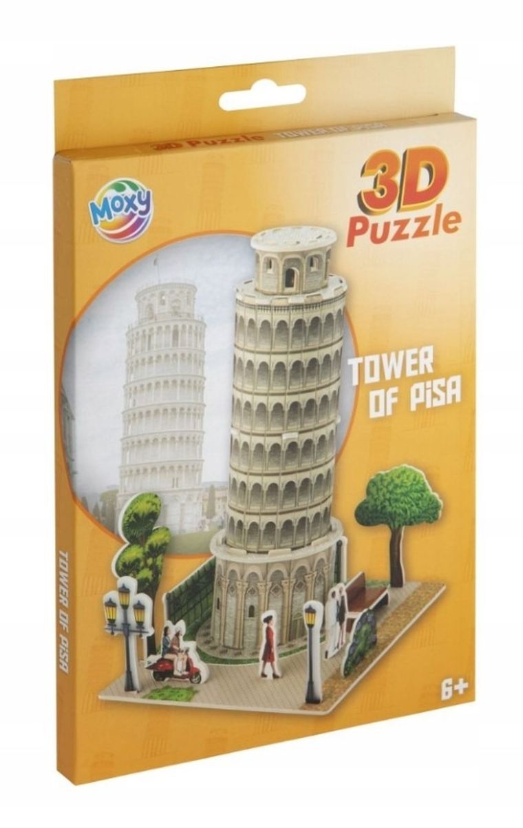 Grafix, Wieża w Pizie, piankowe puzzle 3D
