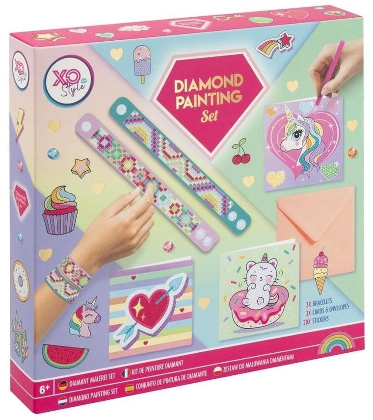 Grafix, zestaw diamentowy do zdobienia bransoletek