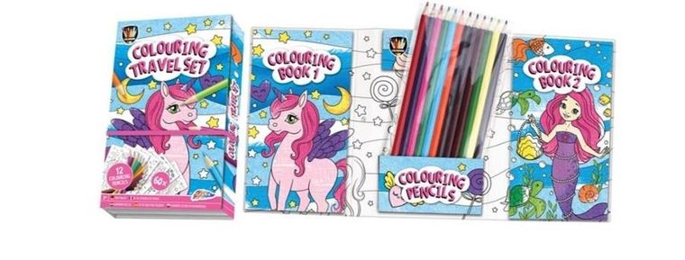 Grafix, zestaw do kolorowania, 2-osobowy