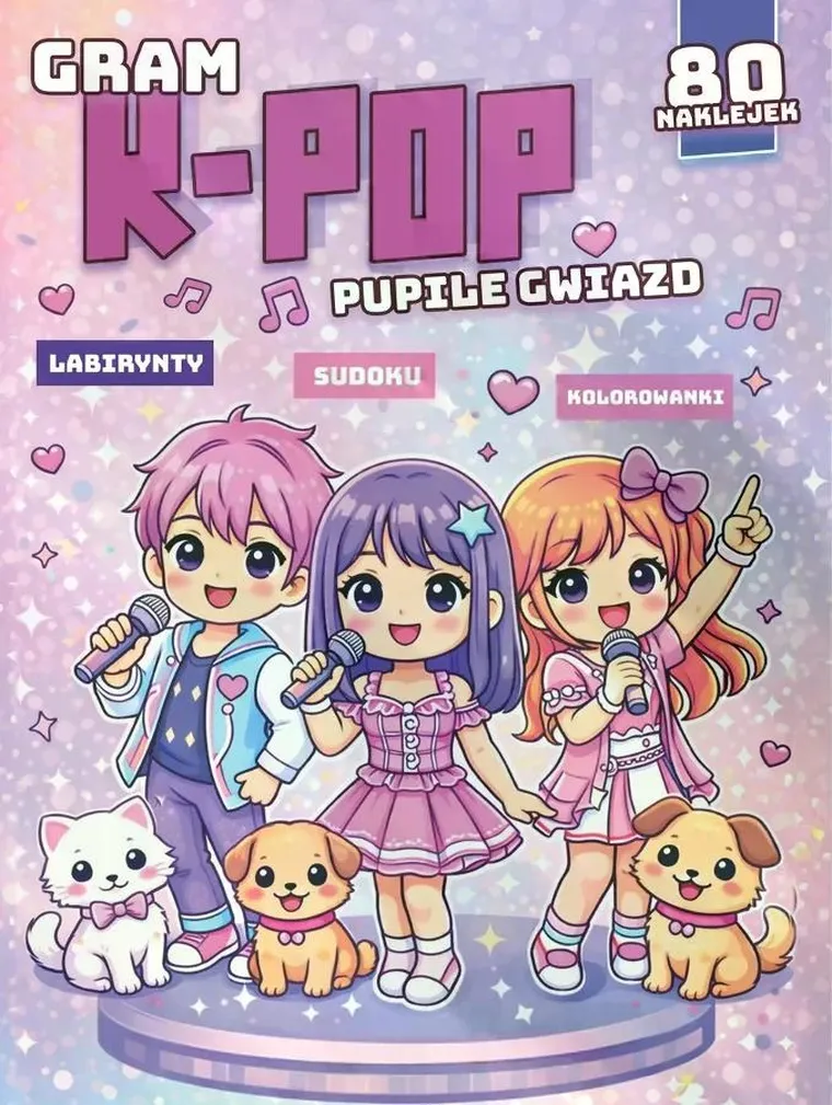 Gram k-pop. Pupile gwiazd