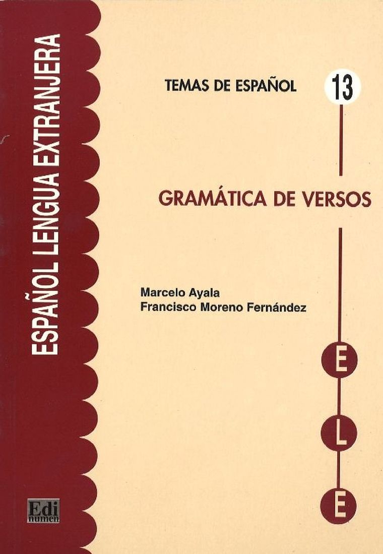 Gramatica de versos Temas de espanol