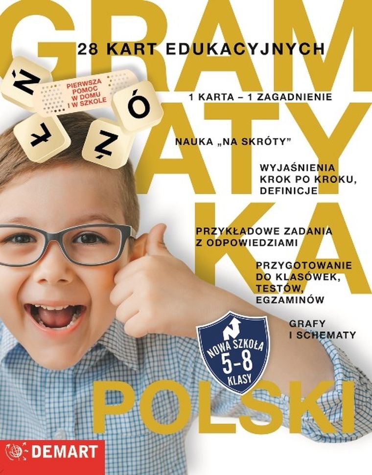 Gramatyka. Karty edukacyjne