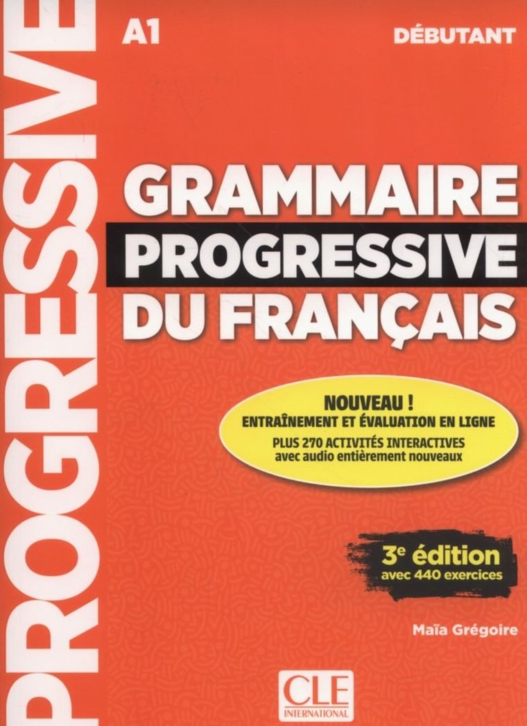 Grammaire progressive du français. Livre + CD + Livre-web 100% interactif