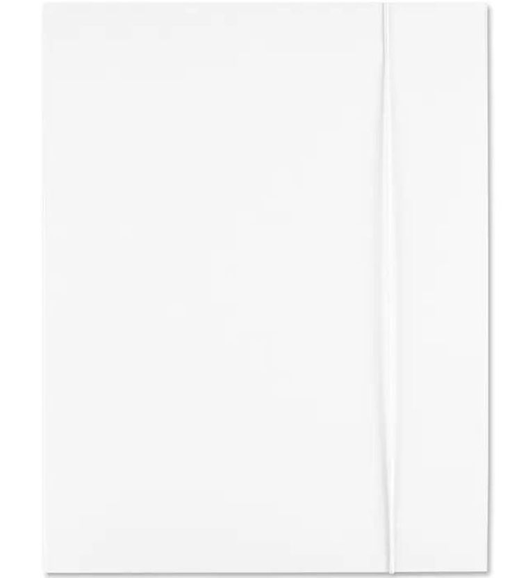 Grand, Cosmo, teczka z gumką A4, biała, 1 szt.