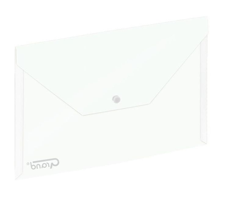 Grand, koperta A4 na zatrzask, biała, 1 szt.