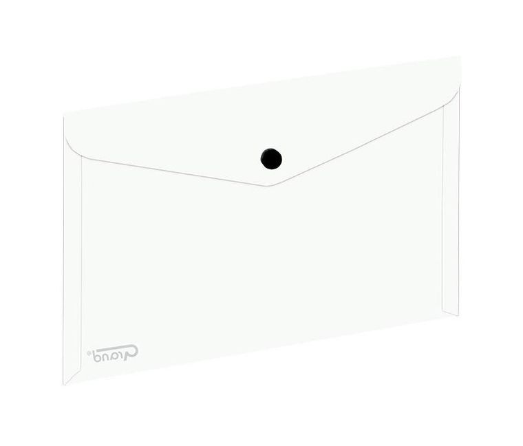 Grand, koperta PP na zatrzask, biała, A5, 1 szt.