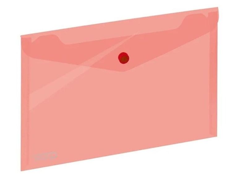 Grand, koperta PP na zatrzask, czerwona, A5, 1 szt.
