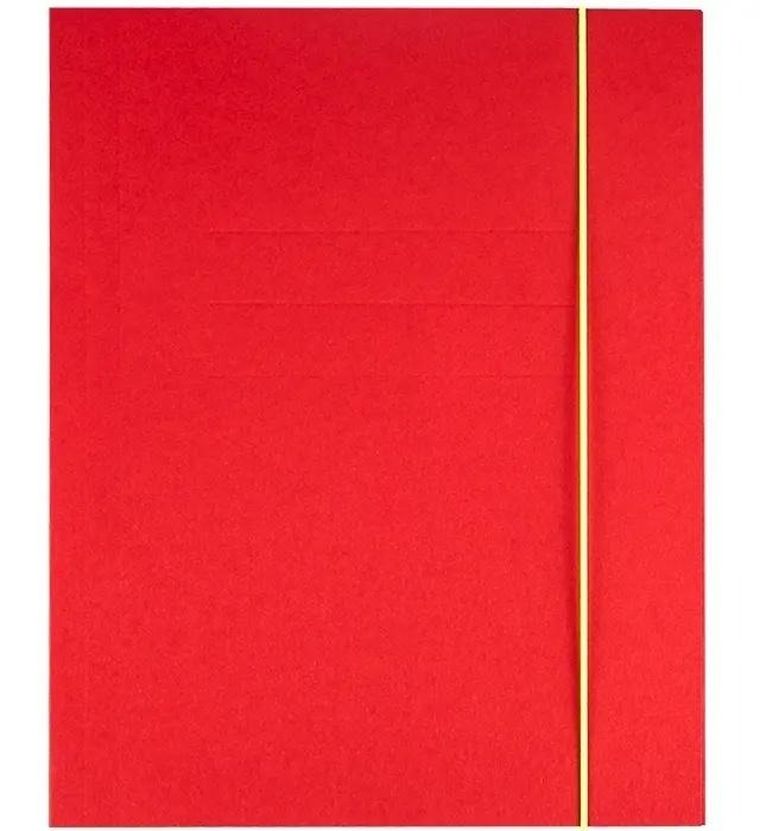 Grand, Kreativ, teczka z gumką A4, czerwona 1 szt.