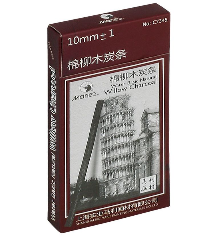 Grand, Maries, węgiel naturalny, 10 mm, 5 szt.