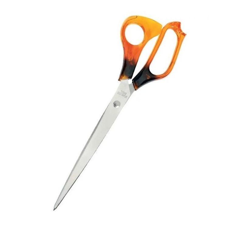 Grand, nożyczki szkolne, bursztyn, 25 cm