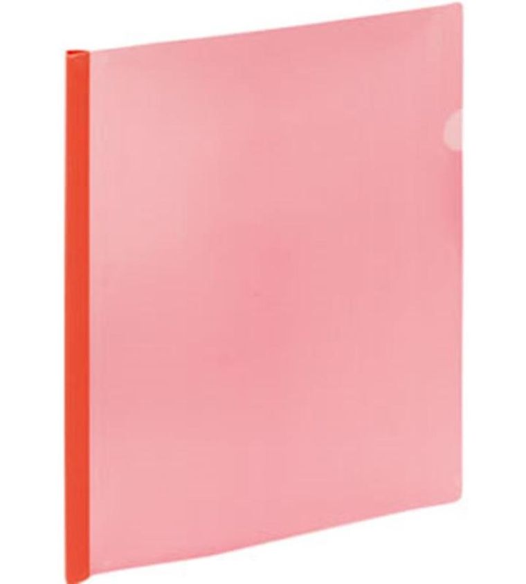 Grand, skoroszyt zaciskowy, czerwony, 1 szt.
