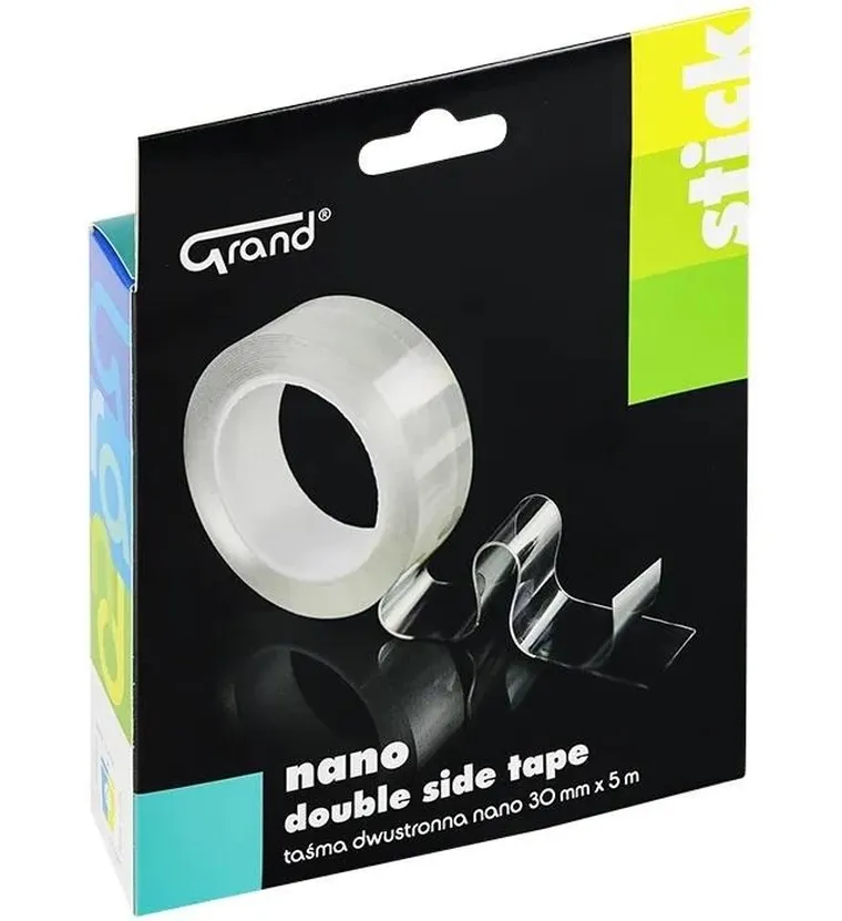 Grand, taśma dwustronna, Nano, 30 mm x 5 m