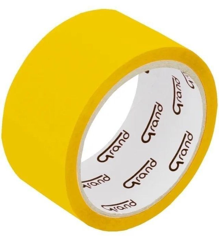 Grand, taśma kolorowa, żółta, 48 mm x 50m, 6 szt.