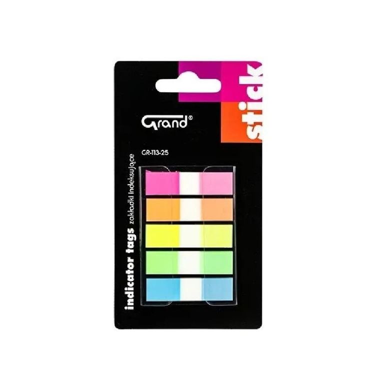 Grand, zakładki indeksujące