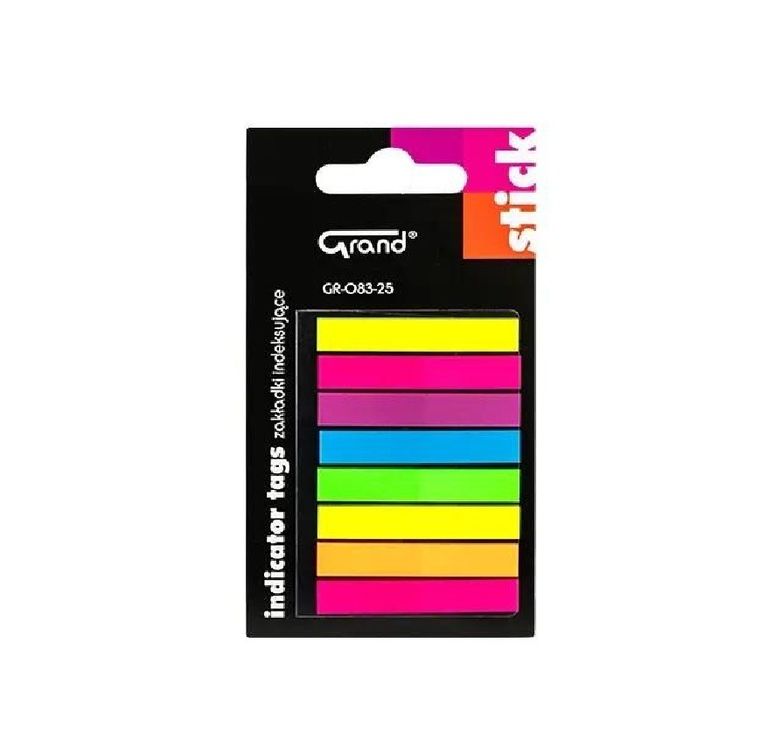 Grand, zakładki indeksujące