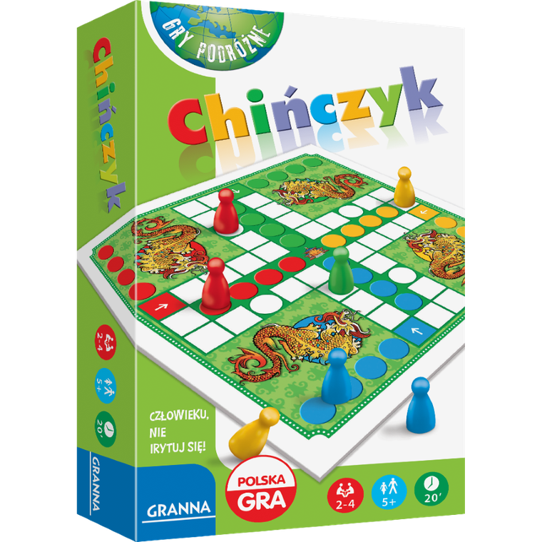 Granna, Chińczyk, gra familijna, wersja podróżna