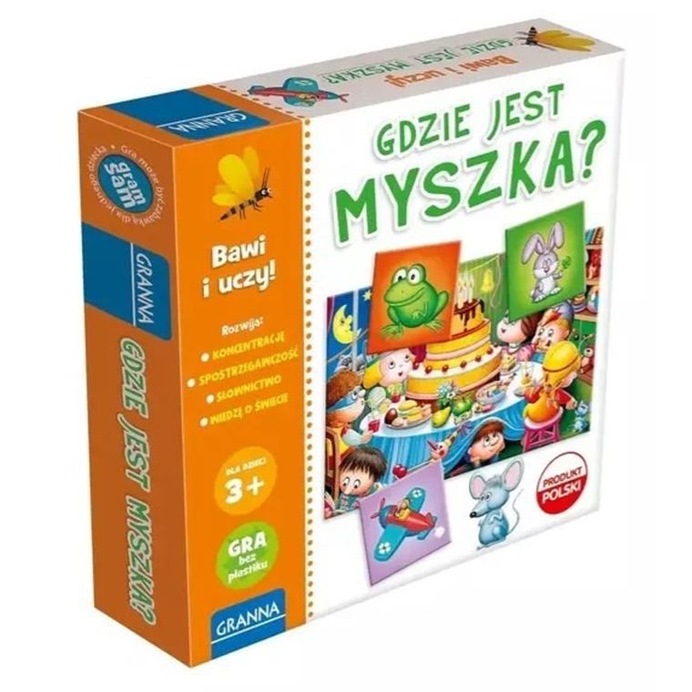 Granna, Gdzie jest myszka?, gra pamięciowa