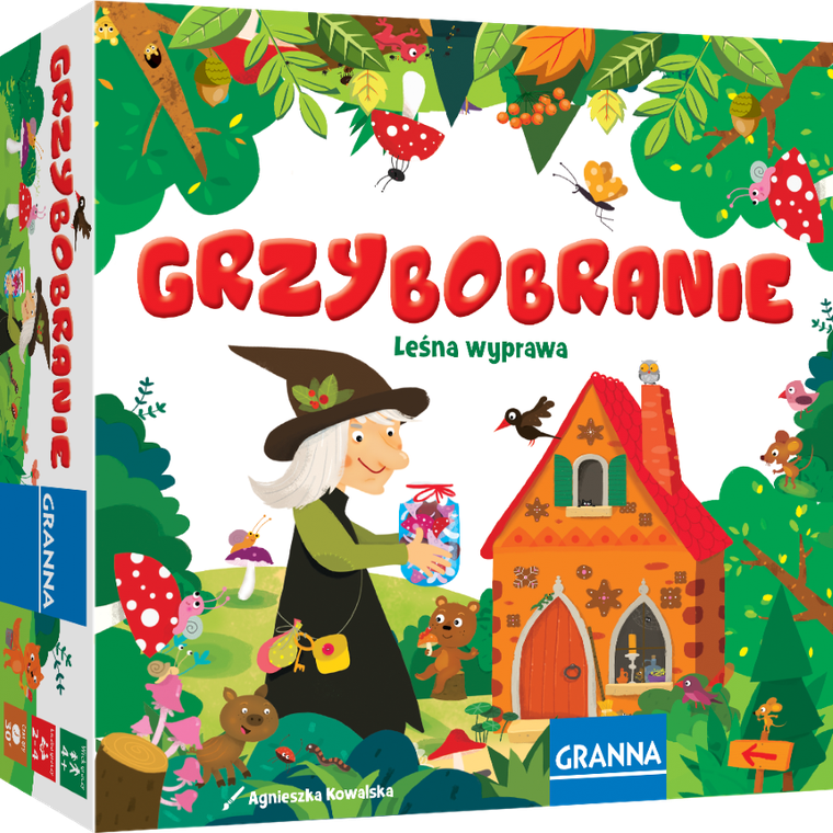 Granna, Grzybobranie Leśna Wyprawa, gra familijna