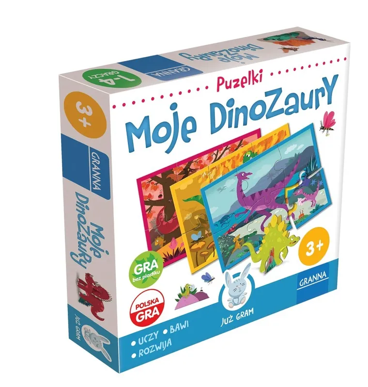 Granna, Moje Dinozaury, układanka edukacyjna