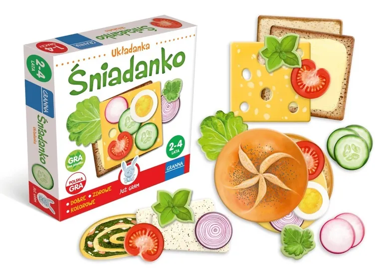 Granna, Śniadanko, układanka edukacyjna