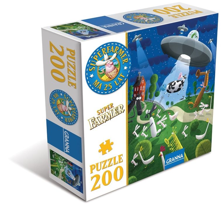 Granna, Superfarmer, puzzle, 200 elementów