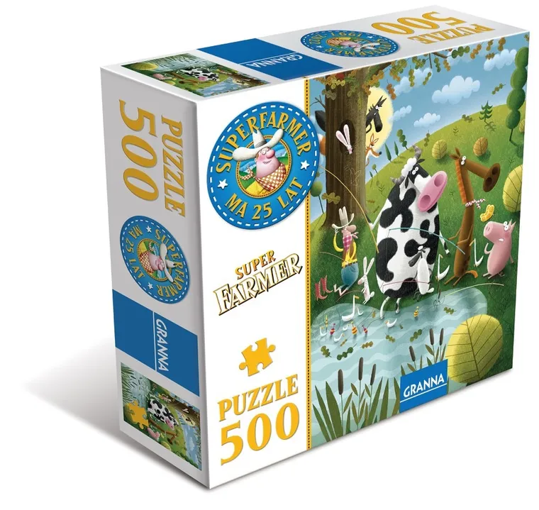 Granna, Superfarmer, puzzle, 500 elementów