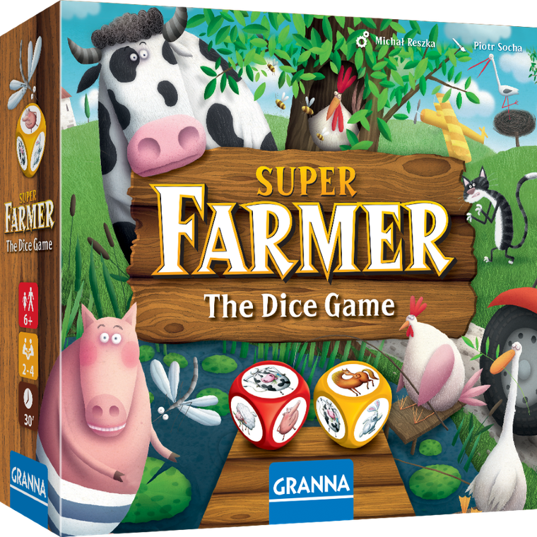 Granna, Superfarmer, The Dice Game, familijna gra kościana