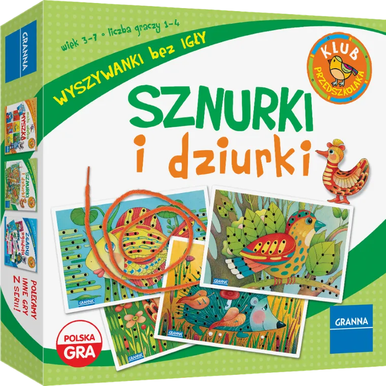 Granna, Sznurki i dziurki, gra edukacyjna
