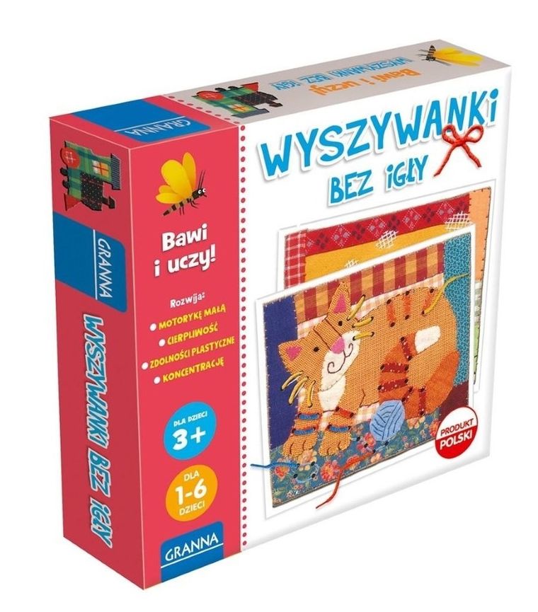 Granna, Wyszywanki bez igły, gra zręcznościowa