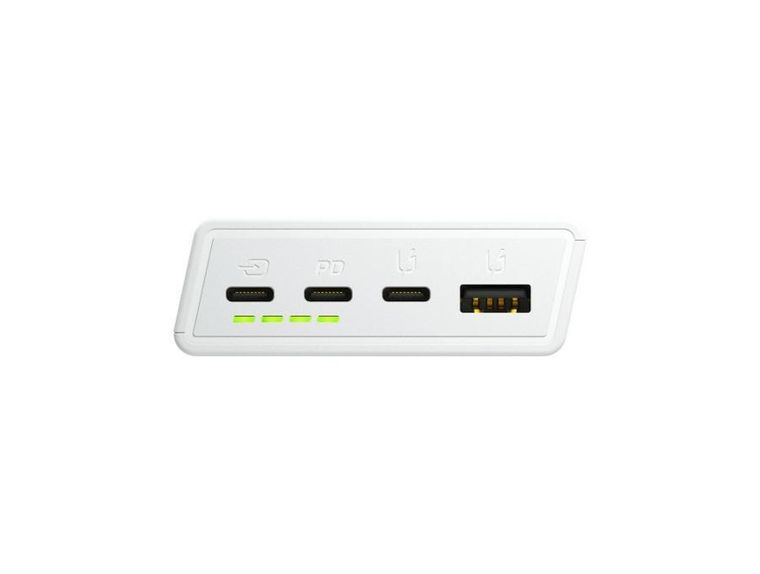 Green Cell, powerbank, Powerplay 20S, biały, 20000MAH 22,5W 3X USB-C PD 1X USB-A