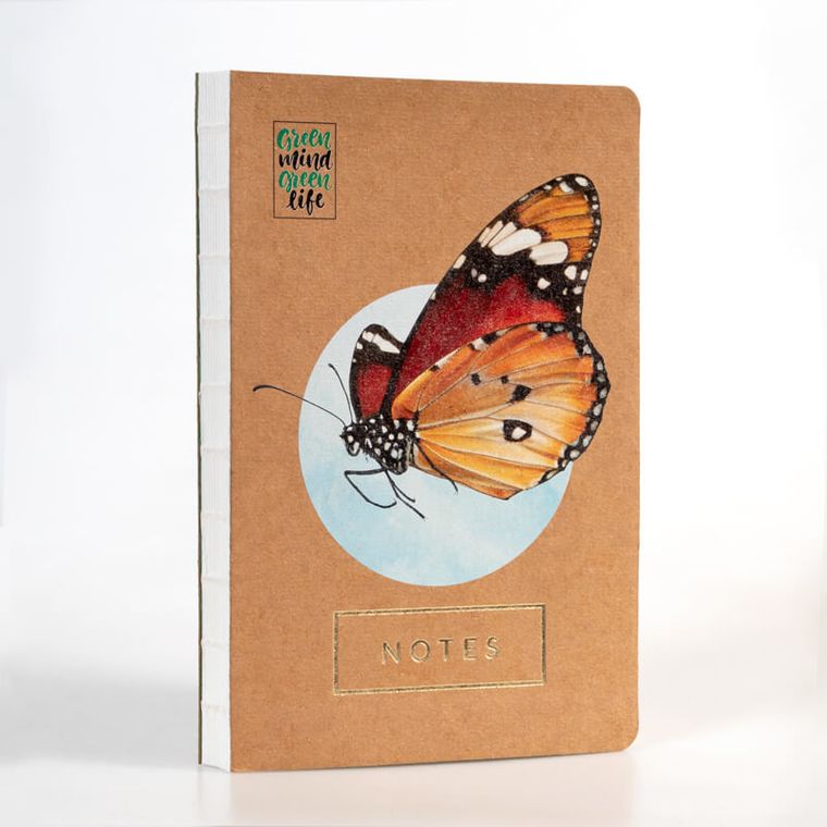 Green Mink, Green Mind Green Life, Motyl, notes ekologiczny, 208 stron, 1 szt.