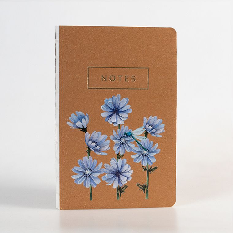 Green Mink, Kwiaty Polskie, Cykoria, notes ekologiczny, 128 stron, 1 szt.