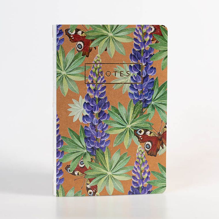 Green Mink, Kwiaty Polskie, Łubin, notes ekologiczny, 128 stron, 1 szt.